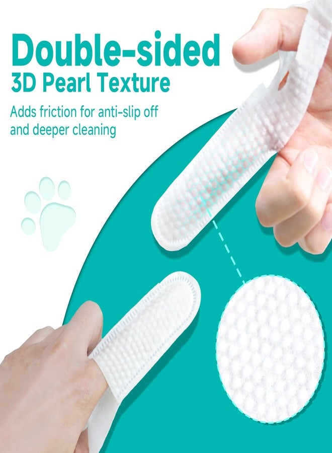 LULUMONSTER Dog Ear Wipes Finger Pads - Ear Cleaner Finger Wipes for Dogs & Cats, Remove Ear Wax & Odor, Gentle & Unscented - Image 3