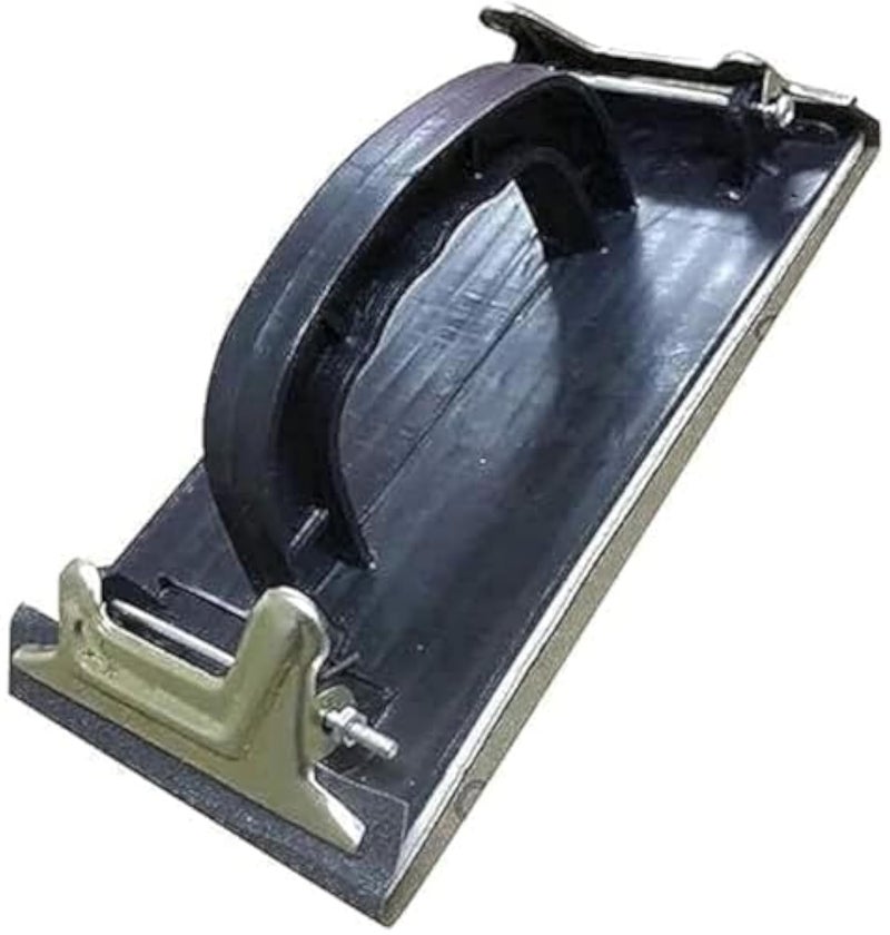 Generic Cushion Sanding Handle - Sanding Tool, Metal with Cushioning, Black, Functional