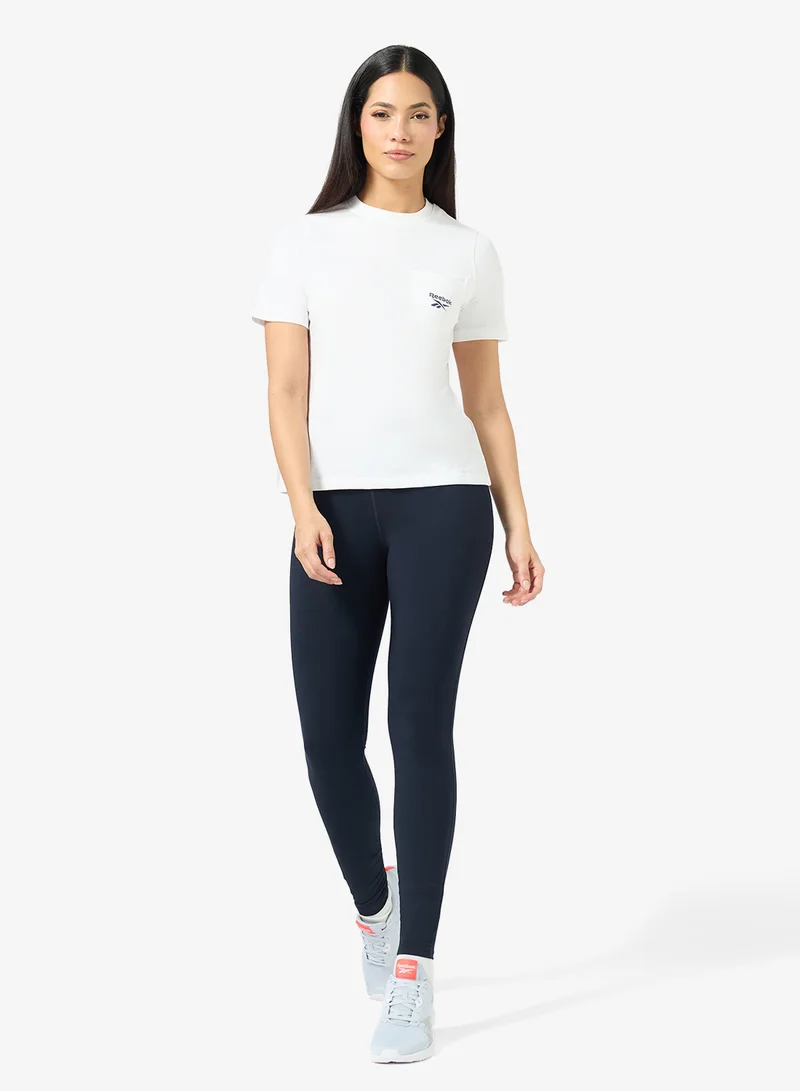 Reebok  Small Logo Pocket T-Shirt for Women | Best Price UAE