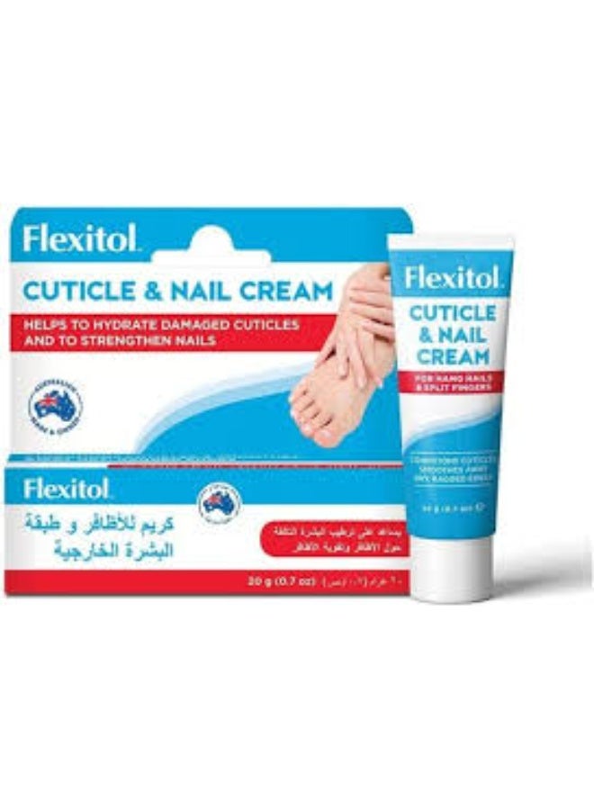 Flexitol Cuticle And Nail Cream 20grams