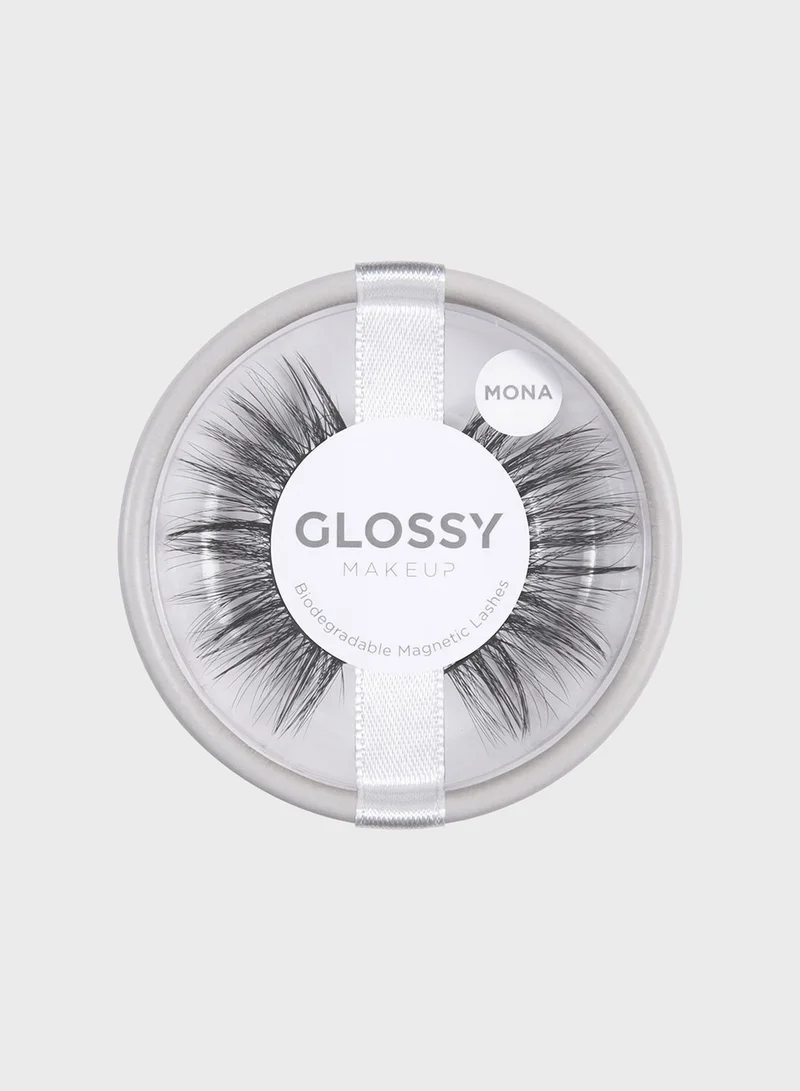 Glossy Make Up Biodegradable Magnetic Lashes - Mona