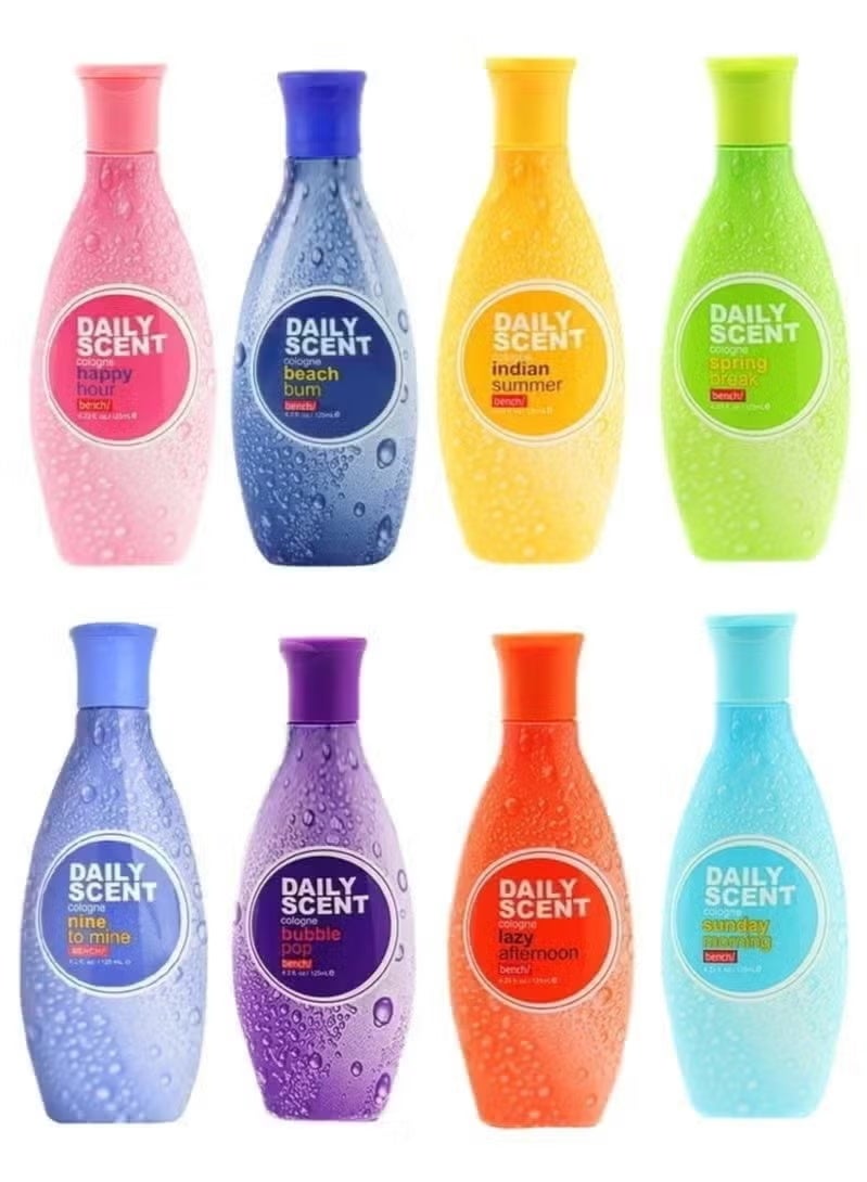 بينش معطر الجسم اليومي عبوة مكونة من 8 قطع متعدد الألوان 125 مل