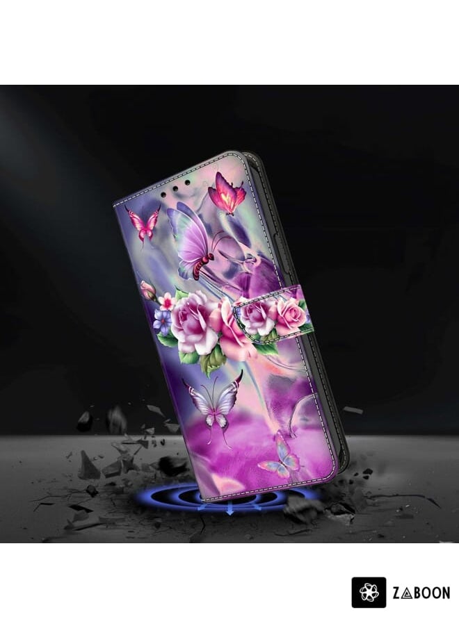 Zaboon - Protective Case For Huawei P30 Lite Crystal 3D Shockproof Protective Leather - Image 1