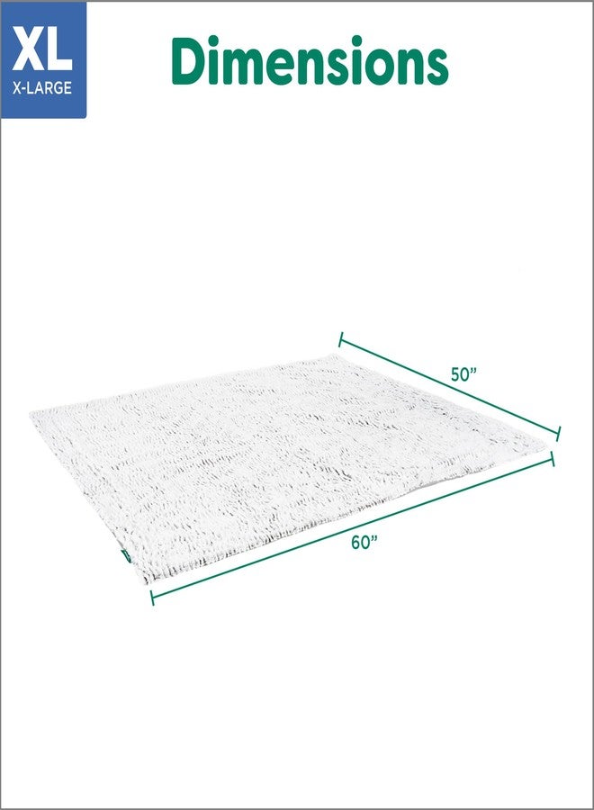 Furhaven Waterproof Dog Blanket - Birch Faux Fur & Suede Calming Throw for Pets, Washable - Gray, XL - Image 3