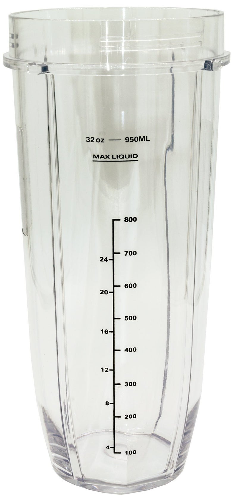 Blendin Replacement Cup Jar, Compatible with Nutri Ninja Auto-iQ 1000W and Duo Blenders (32 Ounce Cup) - Image 1