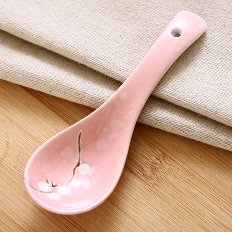 🍳 ملاعق حساء كورية متينة لتناول الطعام اليومي والحلويات بتصميم مدمج - Image 4