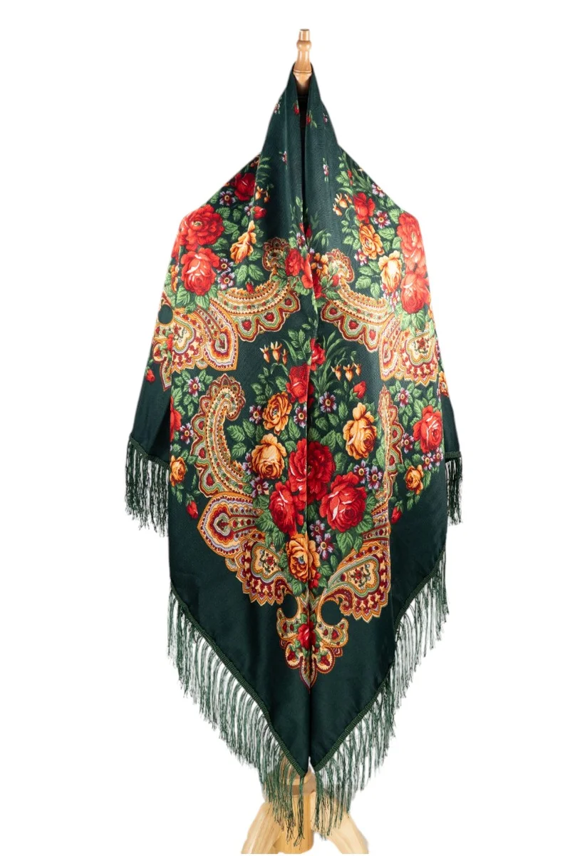 دىدانيالا Karina Women's Eastern European Cotton Tassel Shawl