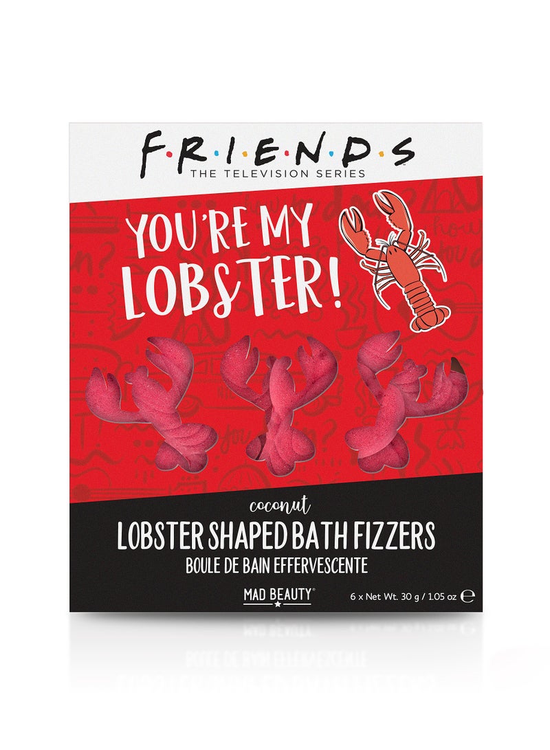Mad Beauty Warner Friends Lobster Bath Fizzers - 6pc - Image 2