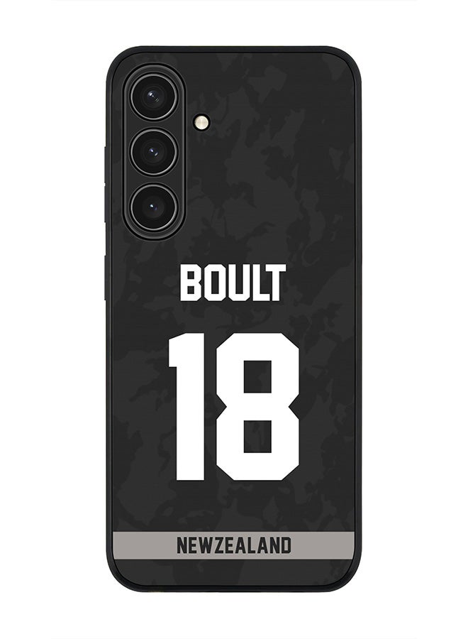 Stylizedd For Samsung Galaxy S25+ / S25 Plus 5G Case,Slim fit Camera Protection, Shockproof Thin Phone cover  - New Zealand Trent Boult, Jersey No 18 - Image 1