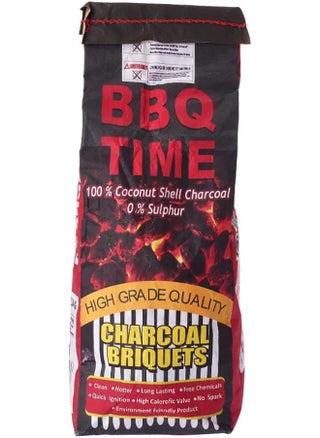 Premium Charcoal Briquettes Coconut Shell Charcoal For Barbecue And Grill 2Kg Long Lasting Barbeque Charcoal For Ignition - pzsku/Z51A7974A74A5FC9A072DZ/45/_/1722928726/e57d58c8-4699-4432-bd20-a2b1a1e8e20e
