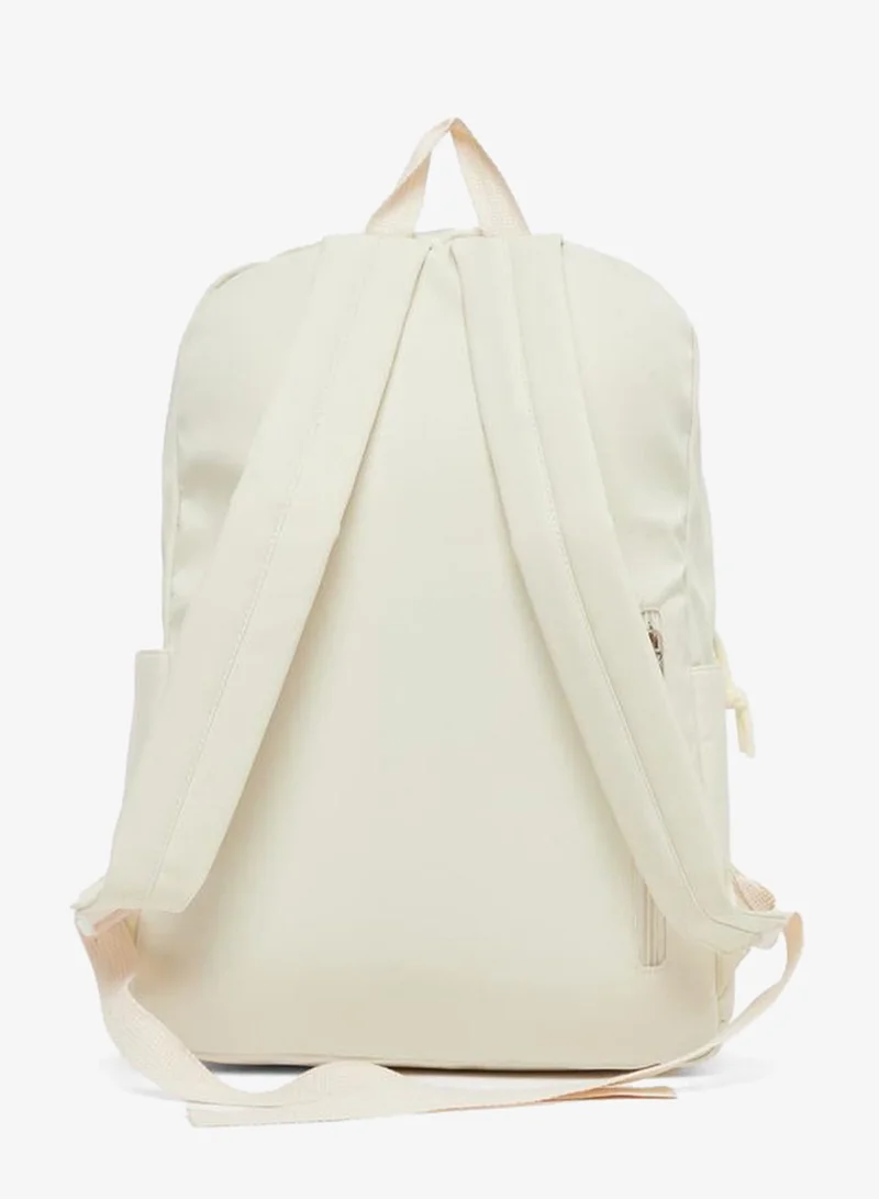 Styli Styli Girls Beige Bow Accent Backpack 30x10x40cm