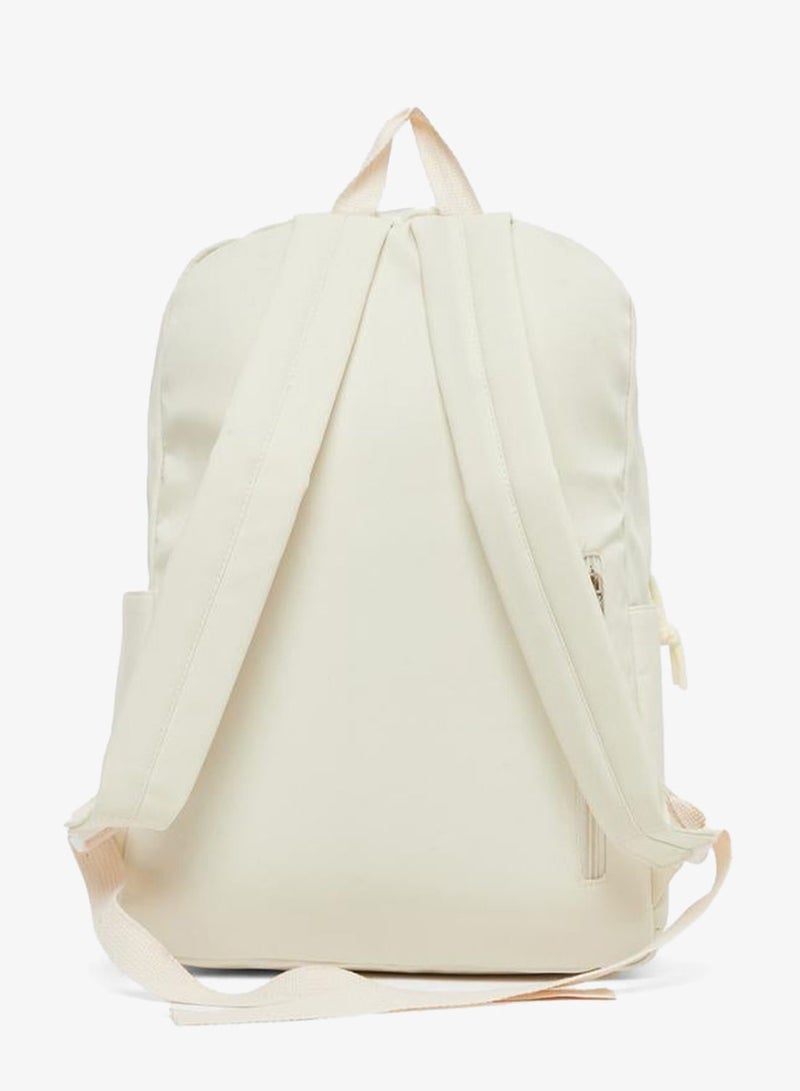 Styli Girls Beige Bow Accent Backpack 30x10x40cm - Image 2