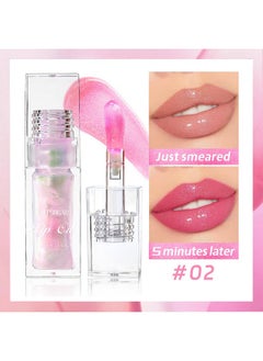 Charm Kiss Bossup Color Changing Lip Oil，Magic Color Changing Lip Oil V2，Warm Change Moisturizing Lip Gloss，Hydrating Lip Gloss Lip Balm Lip Care，Long Lasting Non-sticky Nourishing Repairing Primer Lip Tint…  - Image 3
