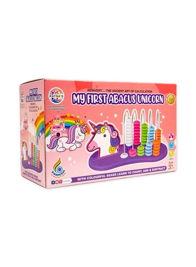 RATNA'S My First Abacus Unicorn ; Learning Kit To Enhance Counting Addition Subtraction Skills For Kids - Image 5