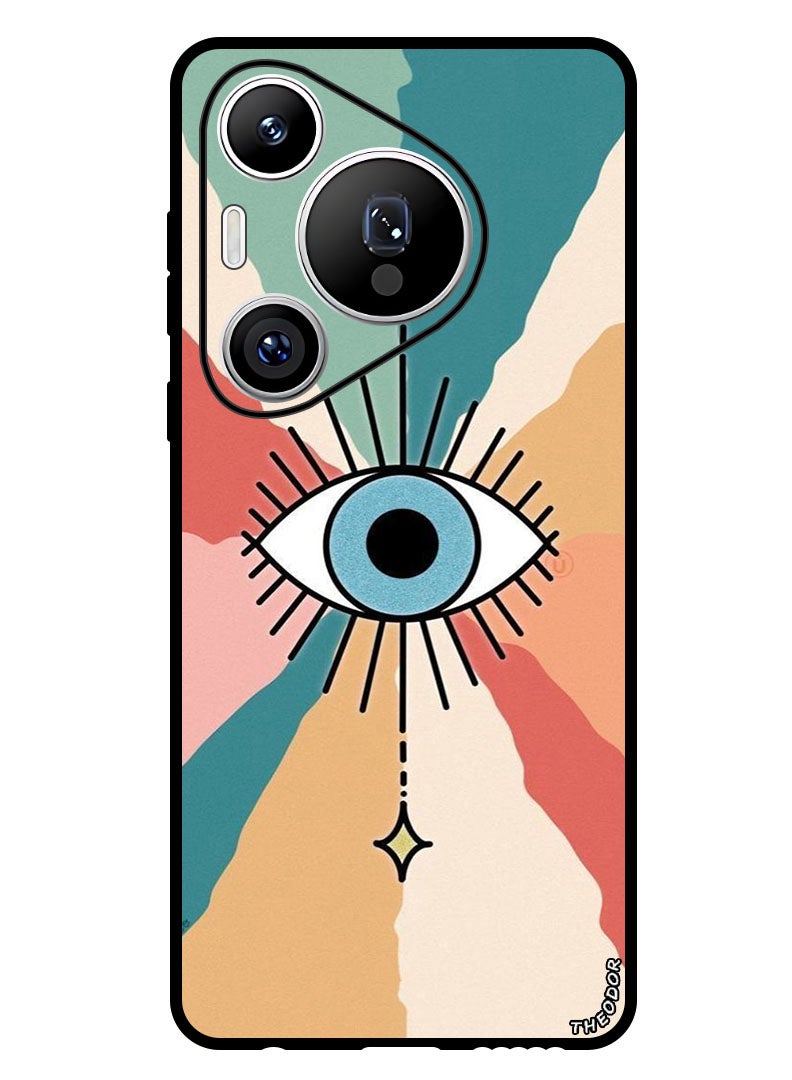 Theodor Protective Case Anti Scratch Shock Proof Bumper Cover For Huawei Pura 70 Pro Evil Eye 1 - Image 1
