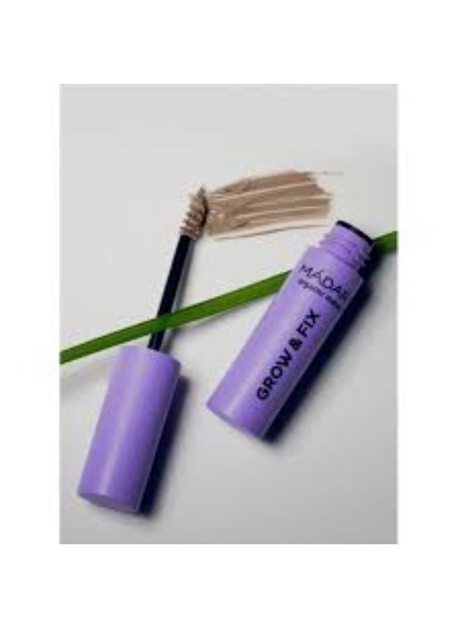 Mádara Grow & Fix Tinted Brow Gel 2 Smoky Blonde 4.25ml - Image 3