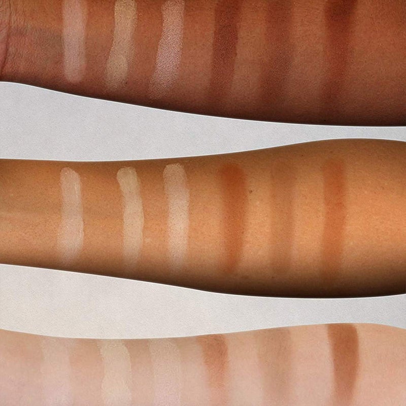 Elizabeth Mott Bronzer Contour Palette with Highlighting Powder â€“ 6 Blendable Shades for Natural Glow â€“ Long-Lasting, Lightweight, Cruelty-Free & Paraben-Free Makeup Contouring Kit for All Skin Tones - Image 4