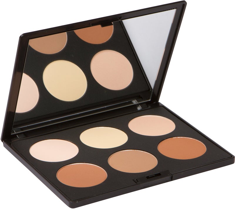 Elizabeth Mott Bronzer Contour Palette with Highlighting Powder â€“ 6 Blendable Shades for Natural Glow â€“ Long-Lasting, Lightweight, Cruelty-Free & Paraben-Free Makeup Contouring Kit for All Skin Tones - Image 2