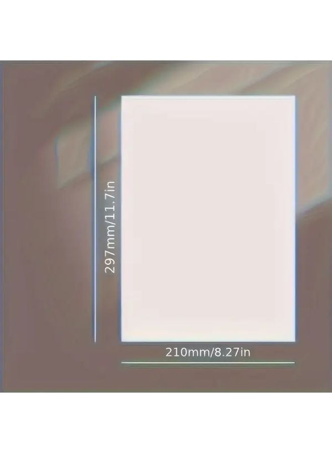 50 ورقة من الورق الأبيض مقاس A4 للطباعة والرسم ومستلزمات المكتب والمدرسة - Image 4