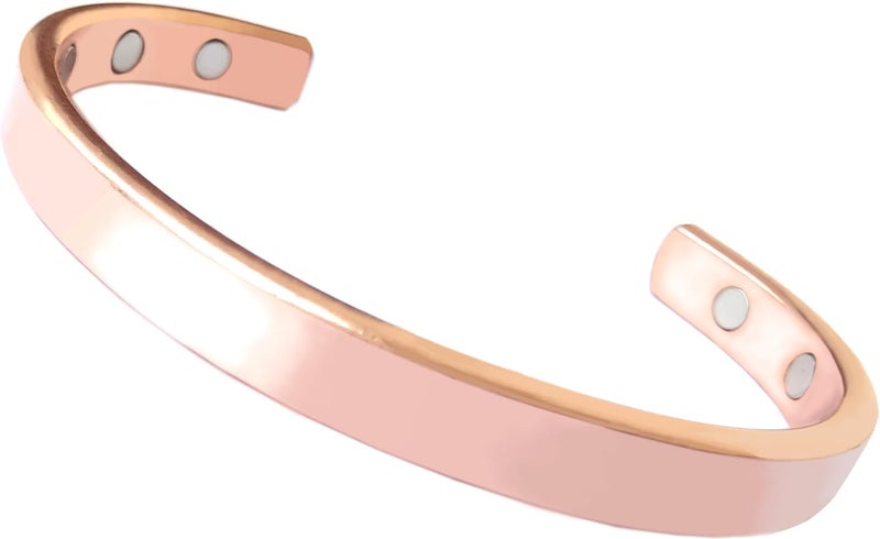 SHINDE EXPORTS Pure Copper Adjustable Kada Bracelet for Men & Women. - Image 1