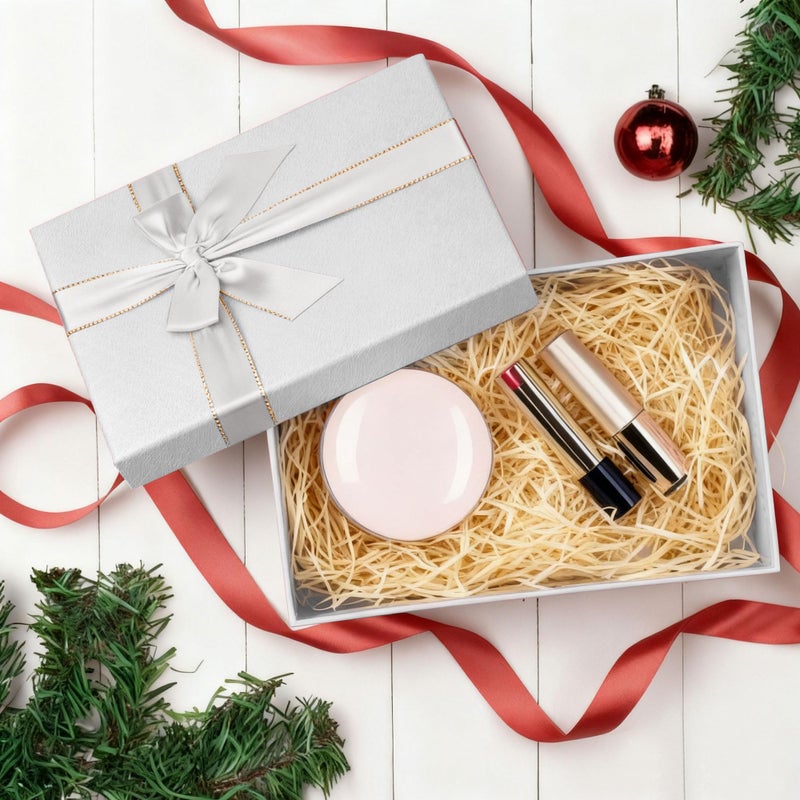 JOYIT White Gift Box 16.5''x13''x5.5'' - Large Gift Boxes with Lid for Presents Packaging, Birthday, Christmas, Wedding, Anniversary, Big Gift Box with Ribbon, Shred Filler, Card, Wax Seal (White) - Image 5