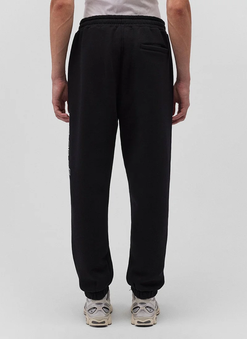MAVI Mavi Logo Printed Black Sweatpants