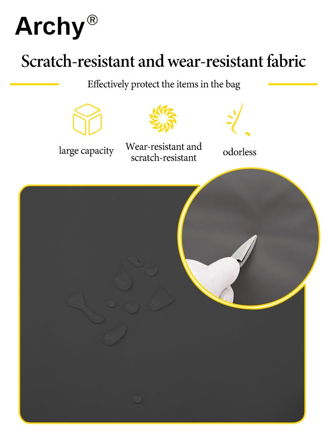 Archy Quilted Travel Duffel Bag Large Capacity Lightweight Waterproof Oxford Fabric Multipurpose Shoulder Luggage Bag for Fitness Sports Training Trip Unisex - Image 5