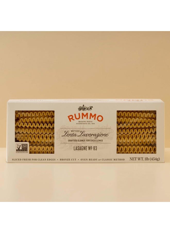 Rummo , Pasta Lasagne Wavy, 16 Ounce - Image 4