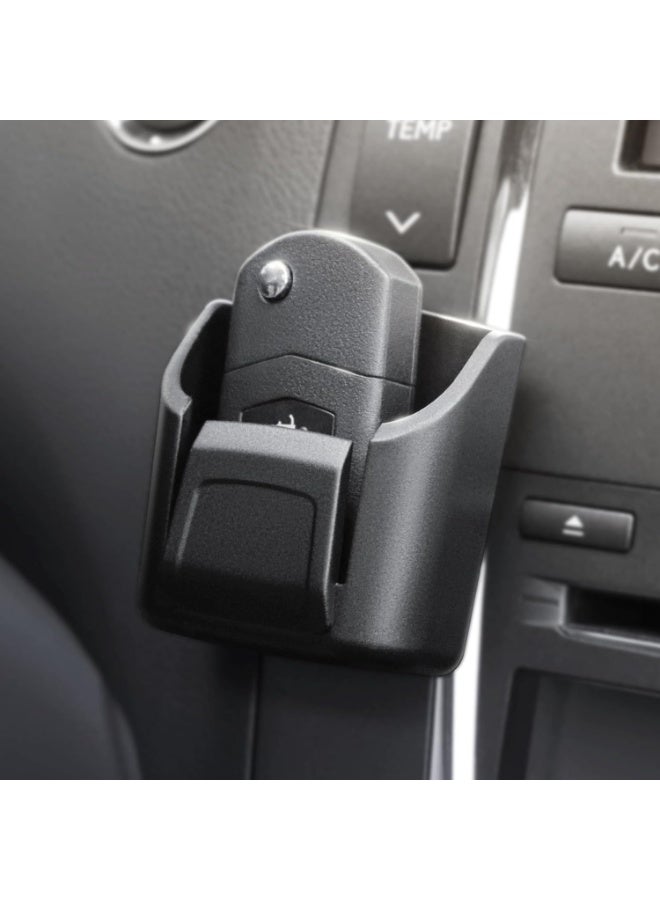 In-car key organizer, mounted on the dashboard for clear visibility and easy access, reducing the risk of forgetting keys or leaving the vehicle running when departing - Image 1