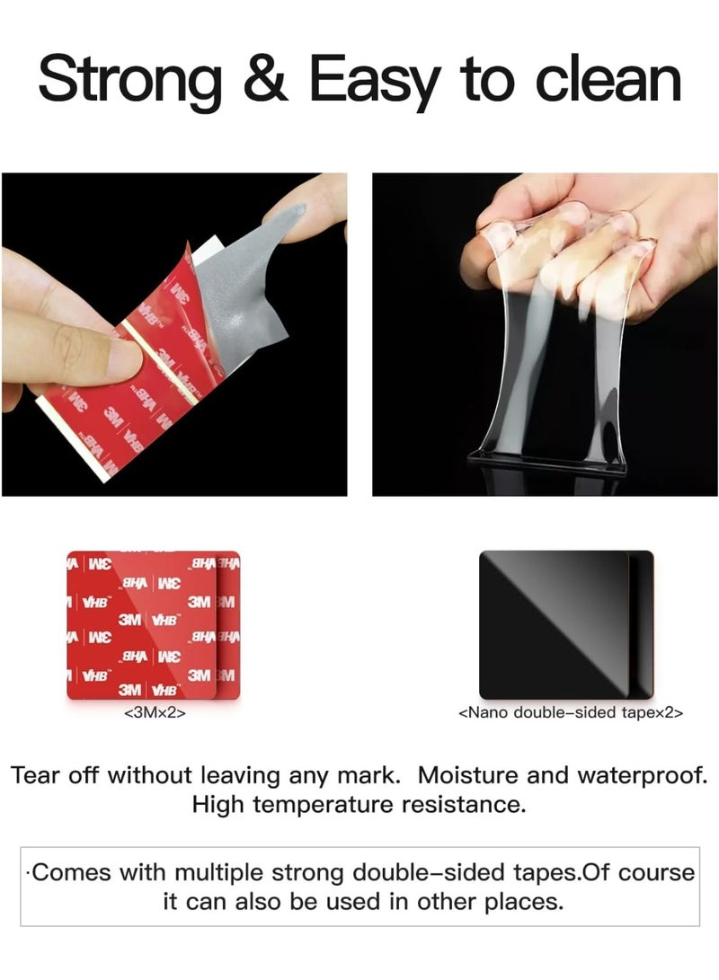 In-car key organizer, mounted on the dashboard for clear visibility and easy access, reducing the risk of forgetting keys or leaving the vehicle running when departing - Image 4