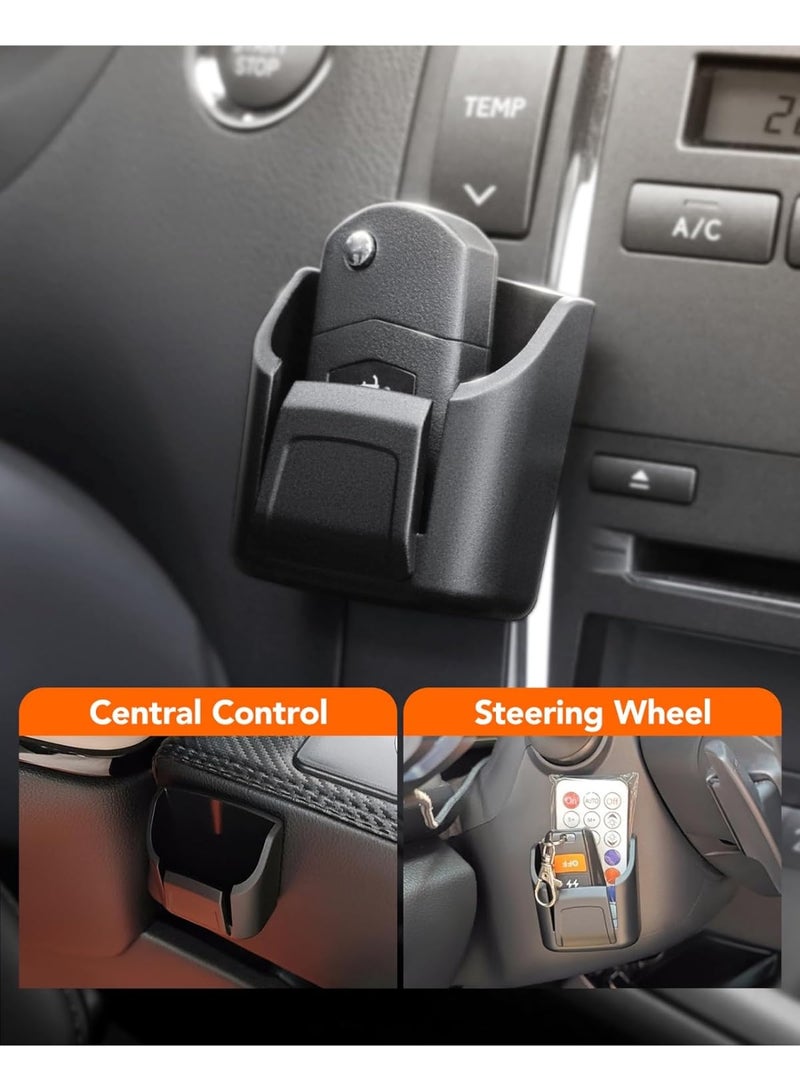 In-car key organizer, mounted on the dashboard for clear visibility and easy access, reducing the risk of forgetting keys or leaving the vehicle running when departing - Image 5