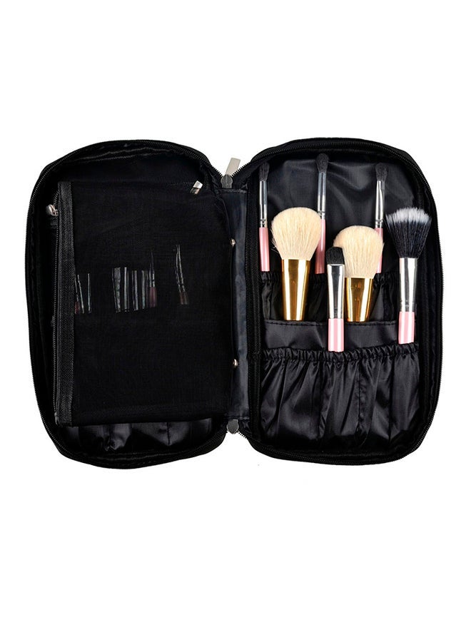 NIBEMINENT Make Up Cosmetic Bag Black - Image 4