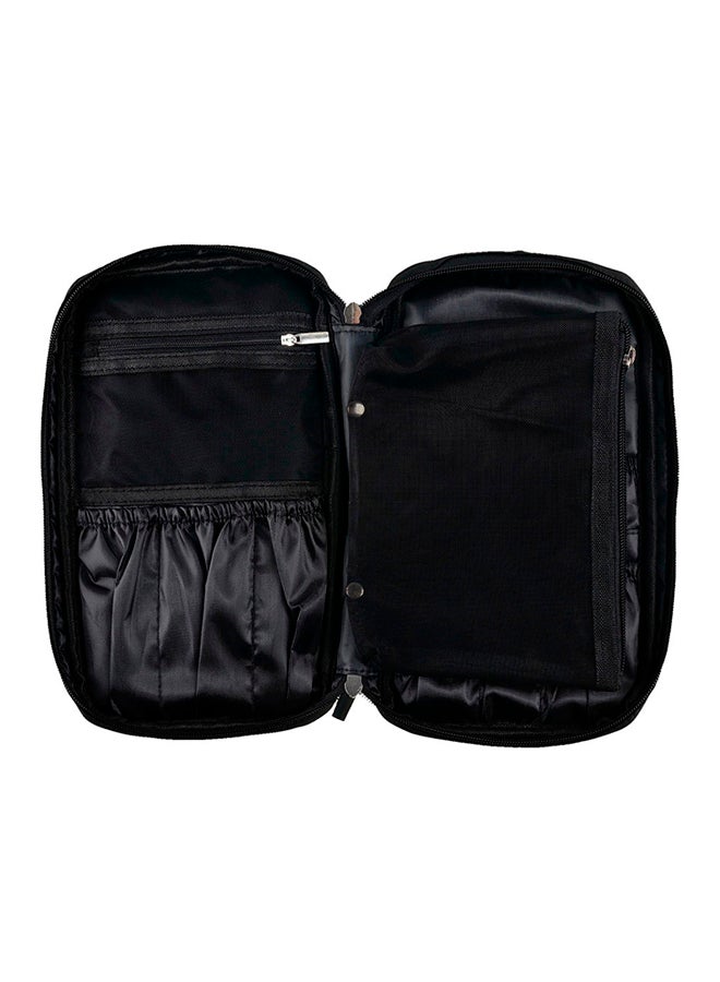 NIBEMINENT Make Up Cosmetic Bag Black - Image 3