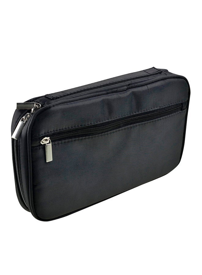 NIBEMINENT Make Up Cosmetic Bag Black - Image 2