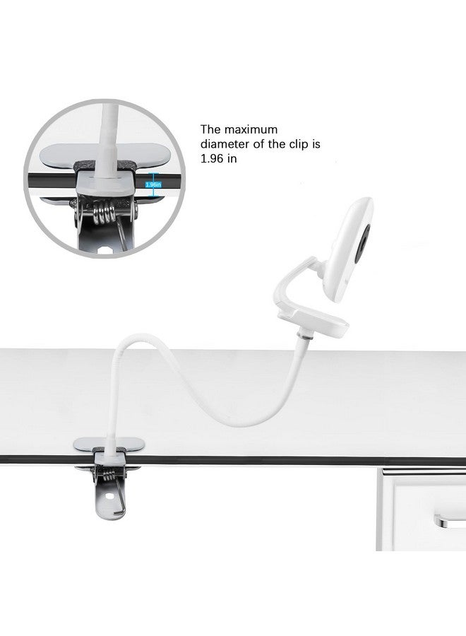OkeMeeo 15.7 Inch Strong Gooseneck Camera Clamp Mount for Arlo Cameras and for HelloBaby Baby Monitor HB50 - Image 2