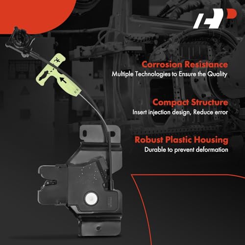 A-Premium Rear Tailgate Trunk Lid Latch Lock Actuator Compatible with Lincoln Vehicles - Town Car 2008 2009 2010 2011 4.6L - Replace# AW1A5443282AB, 8W1Z5443200A - Image 3