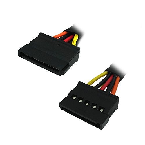 COMeap SATA Power Cable for Dell Inspiron 3653 3650 Series, SATA 15 Pin to Mini 6 Pin ATX Adapter Compatible Part No. GP2JM 15-inch(38cm) (Pack of 2) - Image 2