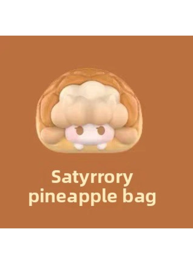 Pop Mart Pop Bean Baked Bread Series Cute Particle Trendy Toy Figurine DIY Display Piece Collectible Adult Toys-Color:God Pan  - Image 1