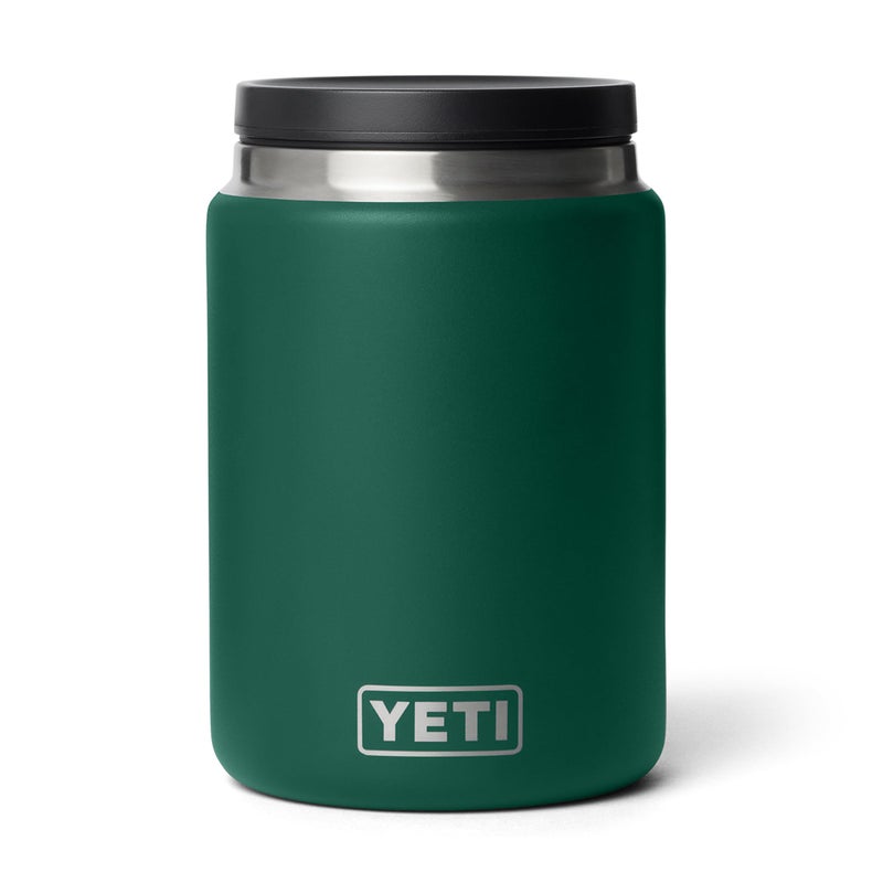 YETI Rambler 24 oz Food Jar, Vacuum Insulated, Stainless Steel, With Airtight Lid, Black Forest Green - Image 1