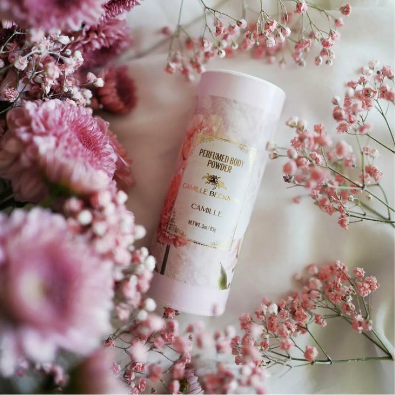 Camille Beckman Camille Scented Talc-Free Body Powder, Perfumed Dusting Powder, Camille Beckman, 3 Ounce - Image 3