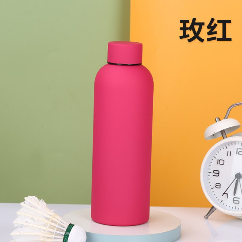 Thermos Cup Specializes In Collection 304 Stainless Steel Small Mouth Bottle Outdoor Portable Water Cup Pot Gift - Image 1