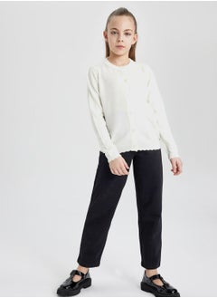 DeFacto Regular Fit Crew Neck Cardigan  - Image 5