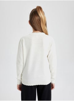 DeFacto Regular Fit Crew Neck Cardigan  - Image 2