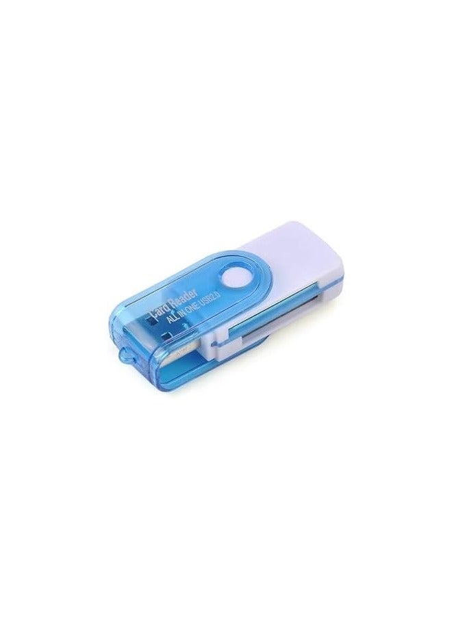 Multi USB Memory Card Reader – Supports MMC / Micro SD / TF / MS Pro Duo / M2 – Fast & Easy Data Transfer 