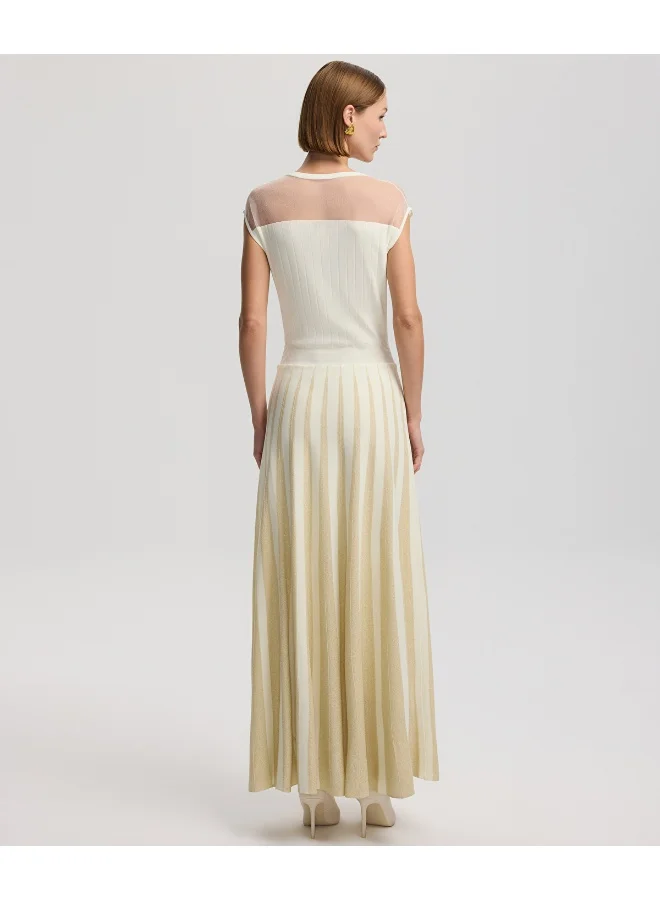 ابيكول Tie-Neck Dress