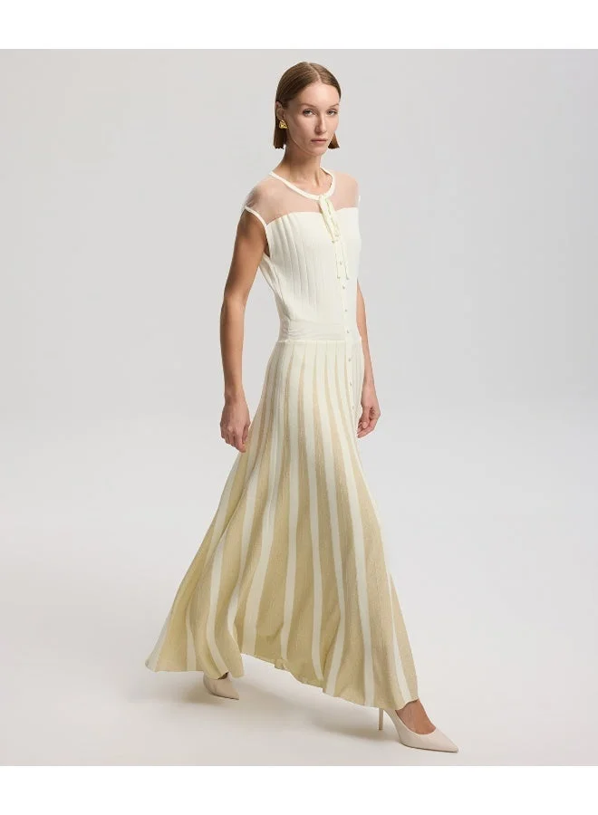 ابيكول Tie-Neck Dress