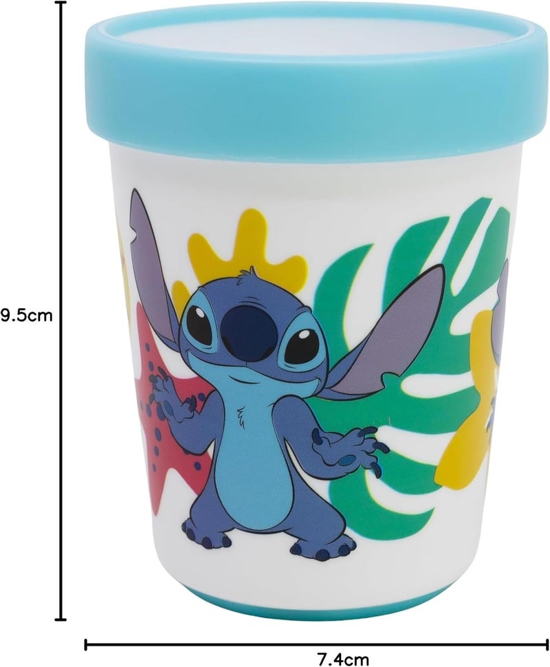 STOR Non-Slip Bicolor Premium Tumbler 260 ml - Stitch Design - Image 4