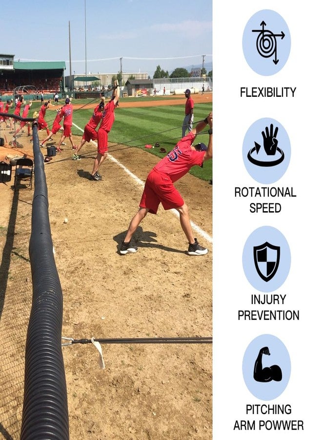 Davllin Baseball Softball Resistance Training Bands,Baseball Training Equipment,Baseball Pitching Trainer and Arm Trainer,Softball Training Aid for Pitching Arm Strength Throwing Warm up Stretching - Image 3