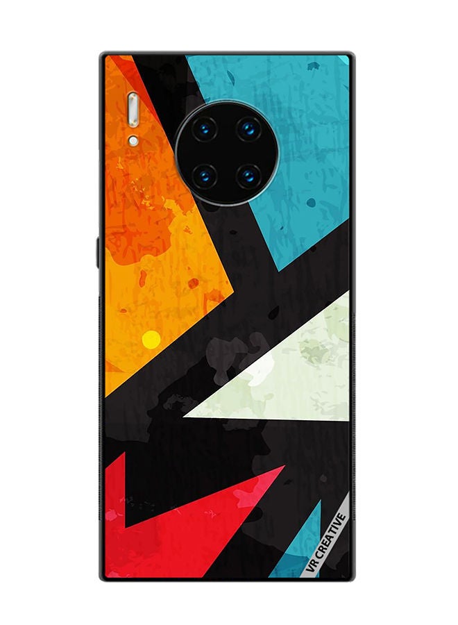 VR CREATIVE Protective Case Cover For Huawei Mate 30 Pro Abstract Design Multicolour - Image 1
