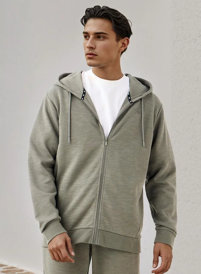 Kappa Zip Through Hoodie